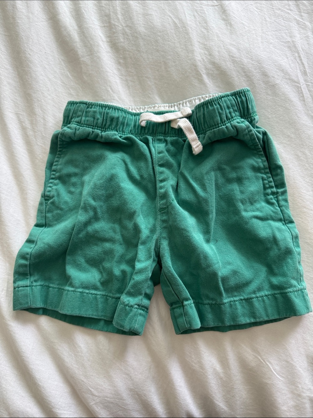Crewcuts Green Drawstring Shorts